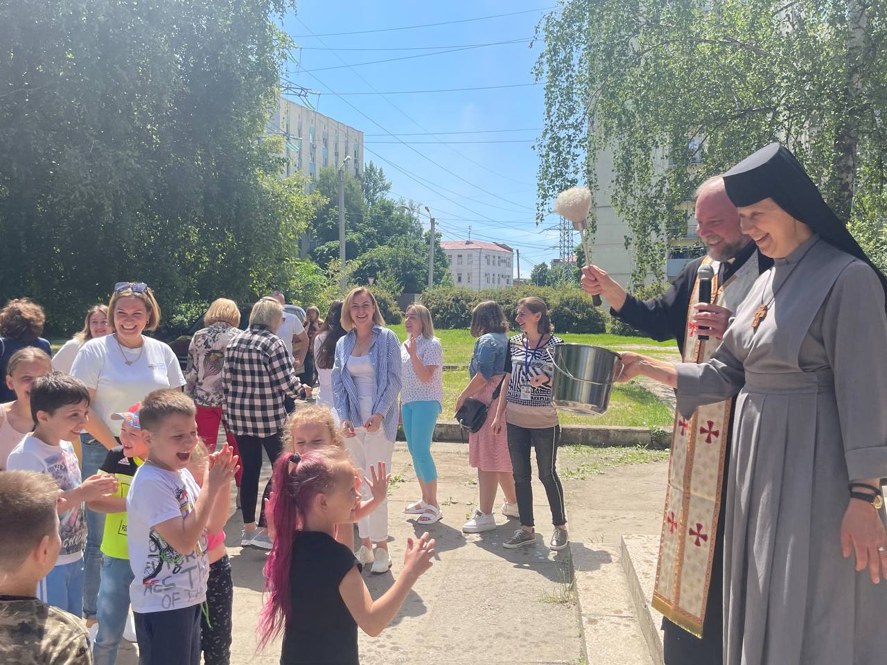 День захисту дітей в благодійному фонді "Карітас Харків"