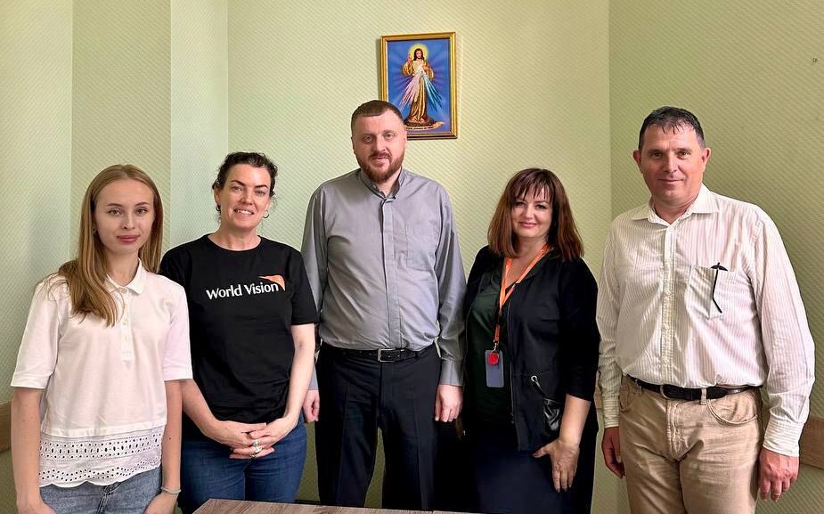 Представники Міжнародної благодійної організації "World Vision" завітали до благодійного фонду "Карітас Харків"