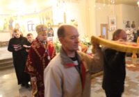 Страсна П'ятниця. Винесення плащаниці. Катедральний собор УГКЦ. Харків, 14.04.2023.