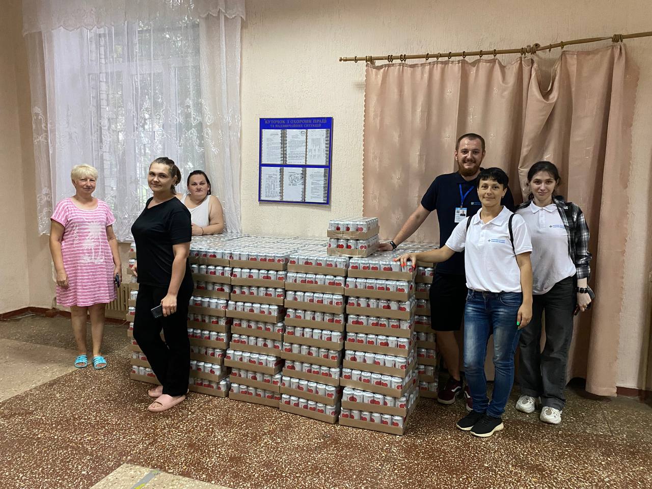 Гуманітарна допомога для дітей від Карітасу