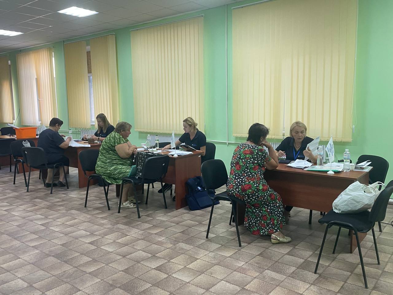 Команда Карітасу у Шевченківській громаді