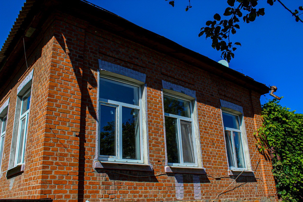Встановлені у Старому Салтові вікна від Карітасу
